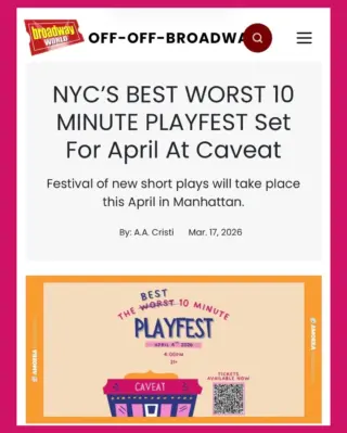 Instagram post from amoebaproductionsnyc. This post is in position 16.