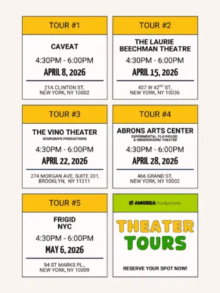 Instagram post from amoebaproductionsnyc. This post is in position 12.