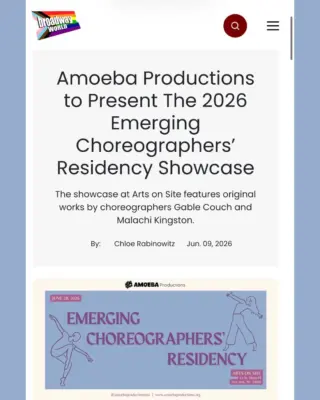 Instagram post from amoebaproductionsnyc. This post is in position 1.